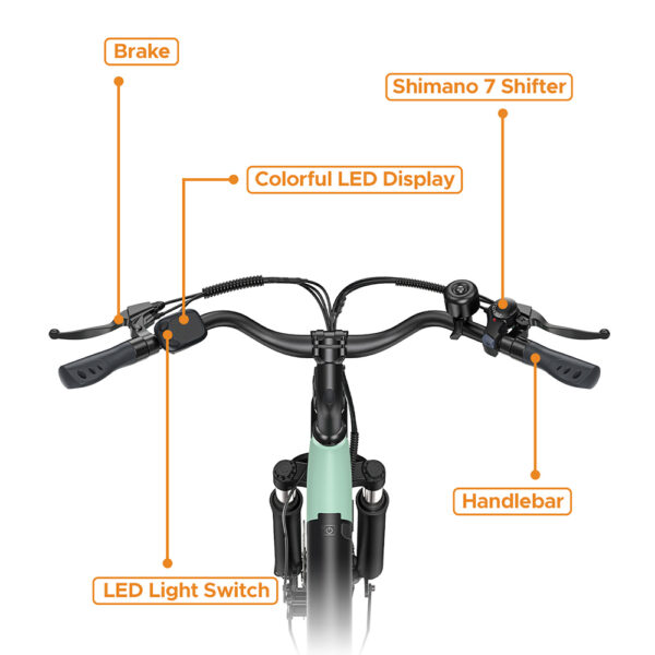 HillMiles MileCity1 Electric Bike - Image 4